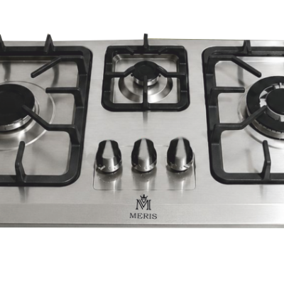 اجاق گاز صفحه‌ای استیل 3 شعله مریس مدل MS31